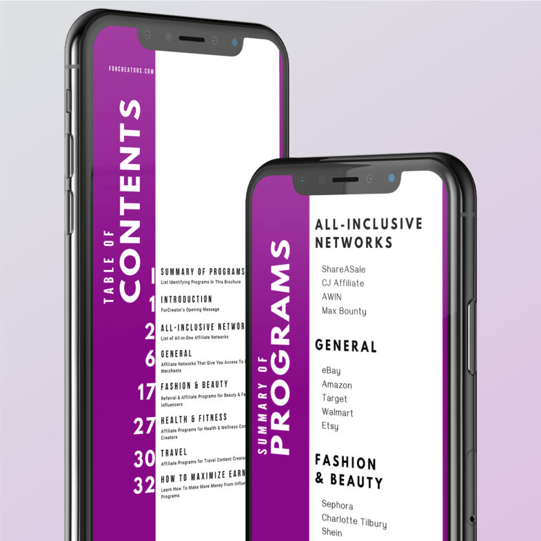 Review Of 21 Highest Paying Influencer Affiliate Programs - ForCreators.com