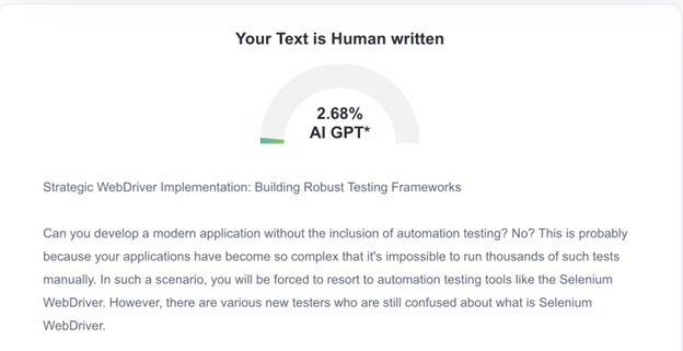 Strategic WebDriver Implementation. Building Robust Testing Frameworks.2