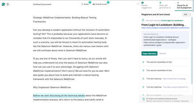 Strategic WebDriver Implementation. Building Robust Testing Frameworks.3